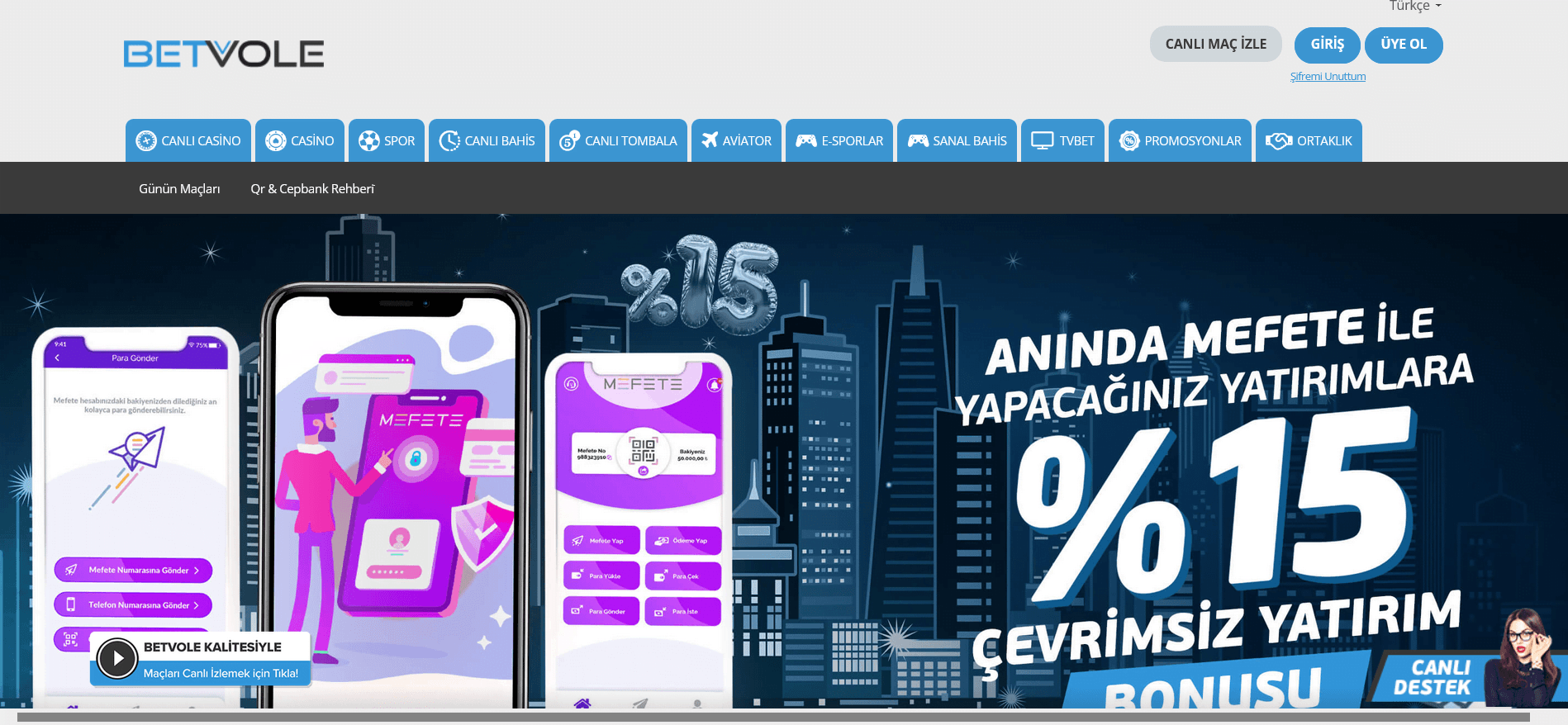 betvole-giris